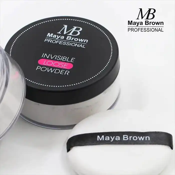 پودر تثبیت کننده آرایش مایا براون مدل INVISIBLE