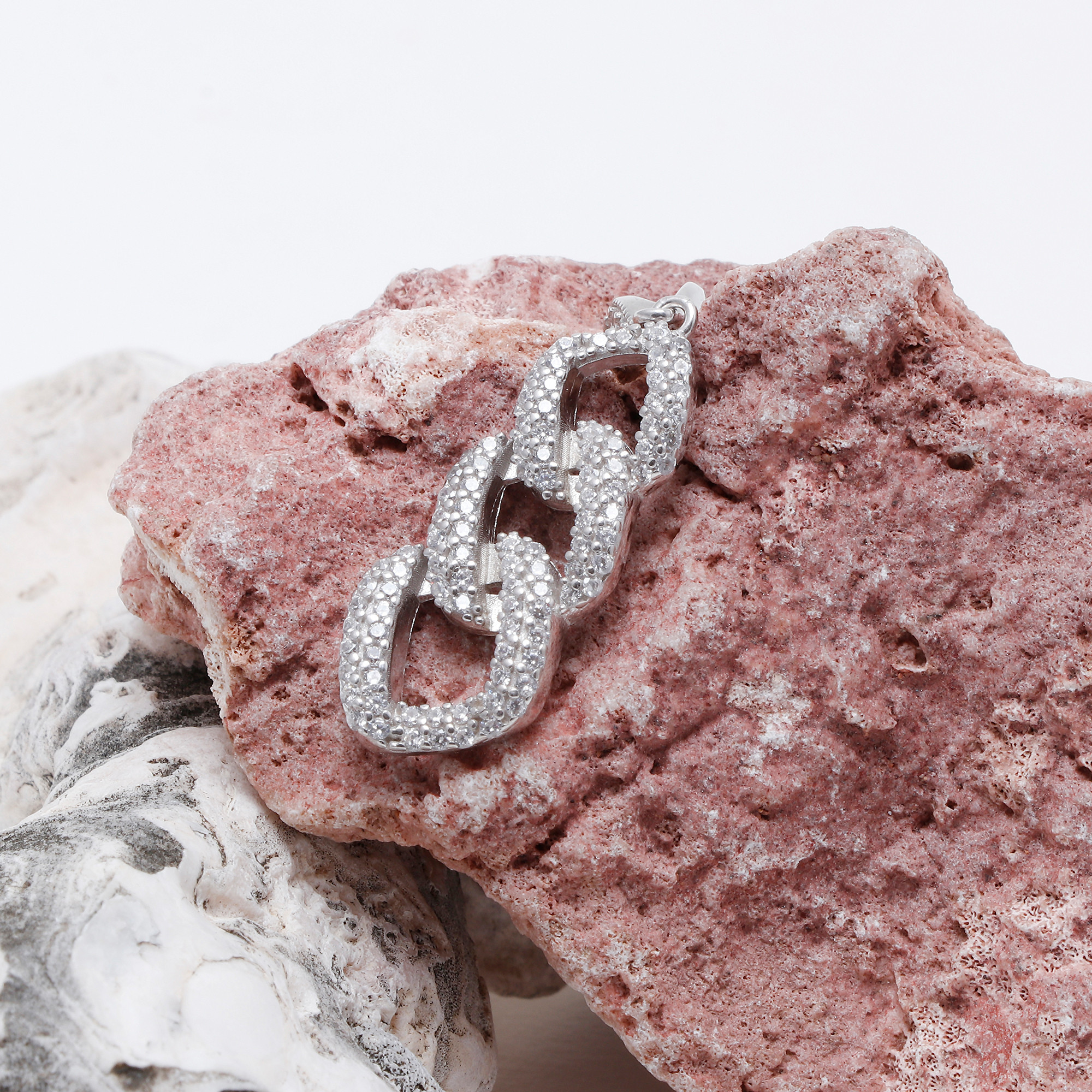 آویز گردنبند نقره زنانه مدل GTA-385