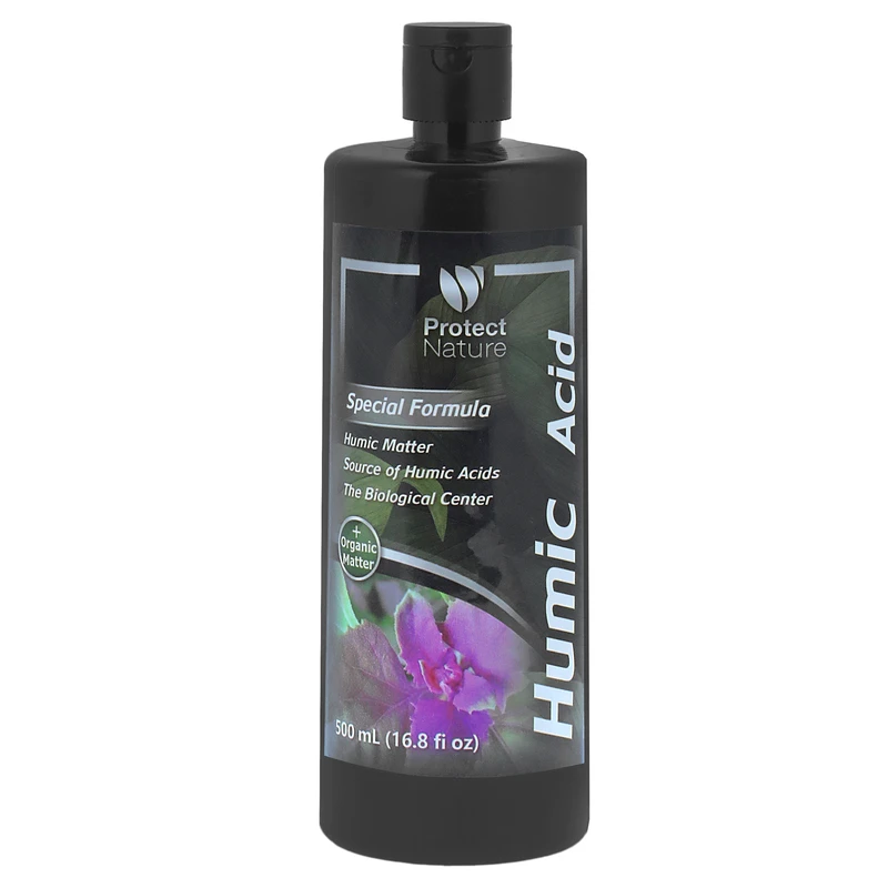 کود مایع هیومیک اسید پروتکت نیچر  مدل Humic حجم 500 میلی لیتر