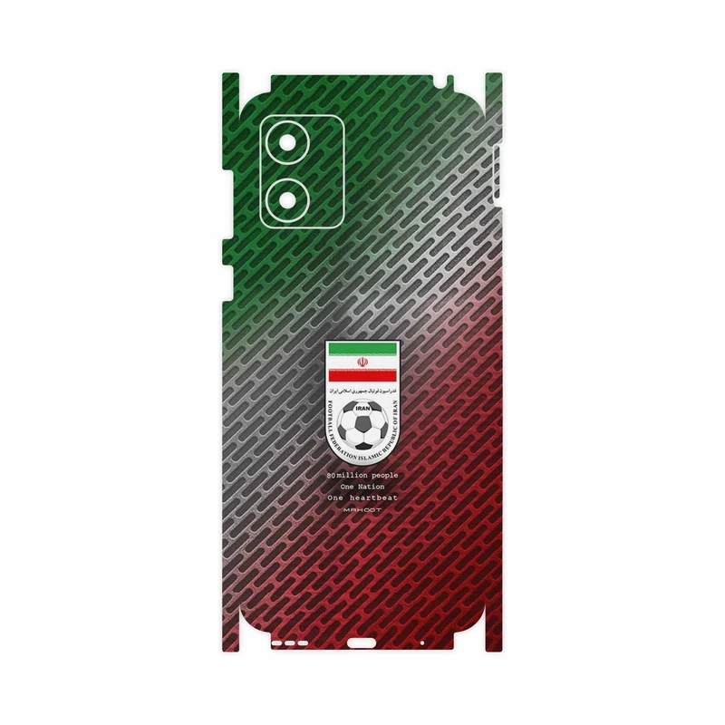 برچسب پوششی ماهوت مدل Iran_National_Football_Team-FullSkin مناسب برای گوشی موبایل موتورولا Moto E13