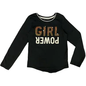 تی شرت آستین بلند دخترانه مدل 3457627