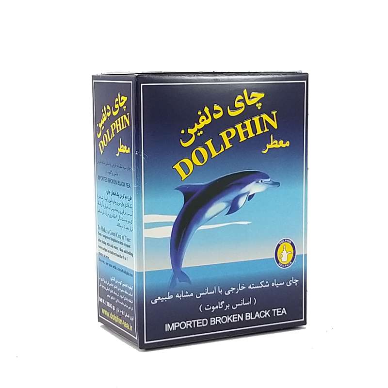  چای سیاه شکسته عطری خارجی دلفین - 100 گرم