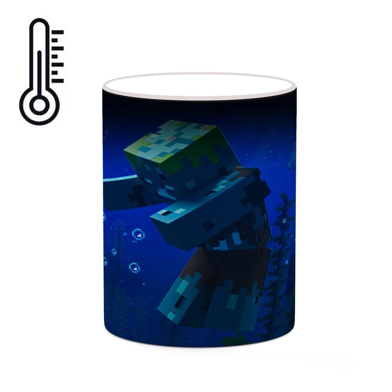 ماگ حرارتی کاکتی طرح ماینکرافت minecraft مدل mgh41432