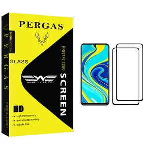 Waily Nice Pergas Glass Screen Protector For Xiaomi Redmi Note 9S Pack Of 2