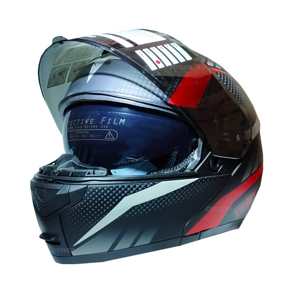 کلاه کاسکت تکنو مدل فک متحرک کد RAD_01