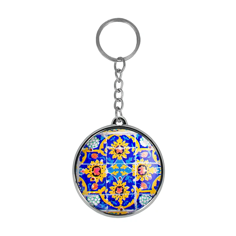 جاکلیدی خندالو طرح کاشی مدل دوطرفه کد 21662167