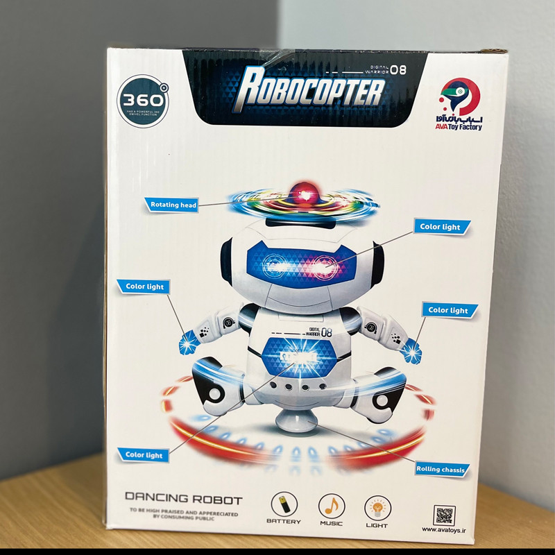 ربات مدل رقصنده موزیکال AMT99444