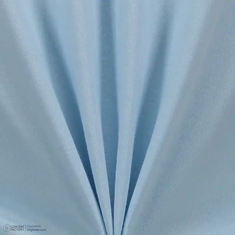 تی شرت آستین کوتاه زنانه ناربن مدل 1521780-3392 رنگ آبی روشن