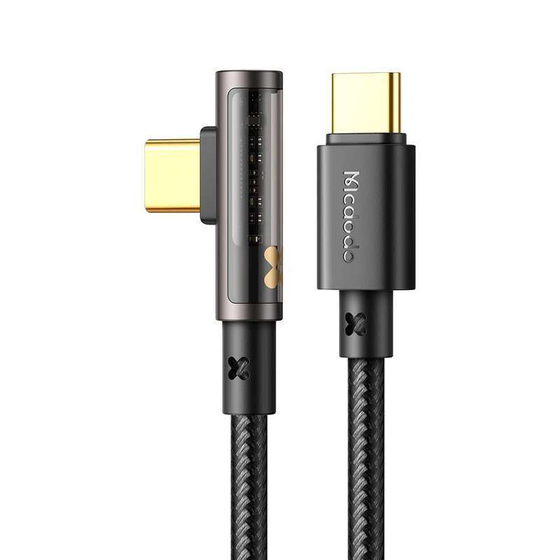 کابل تبدیل USB-C به USB-C مک دودو مدل CA-3400 طول 1.2 متر کابل تبدیل USB-C به USB-C مک دودو مدل CA-3400 طول 1.2 متر