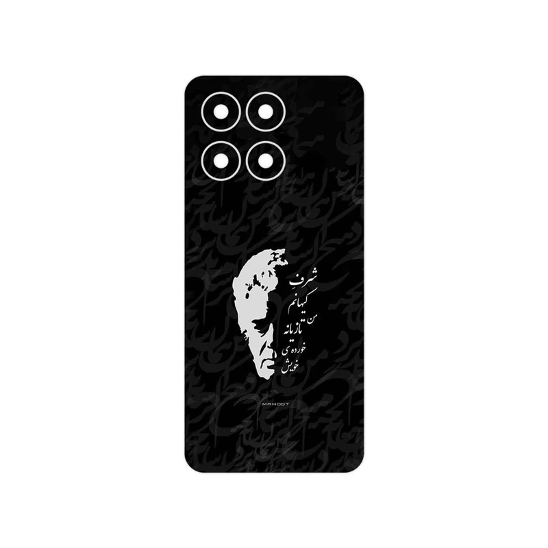 برچسب پوششی ماهوت مدل Ahmad_Shamlou مناسب برای گوشی موبایل آنر X6a