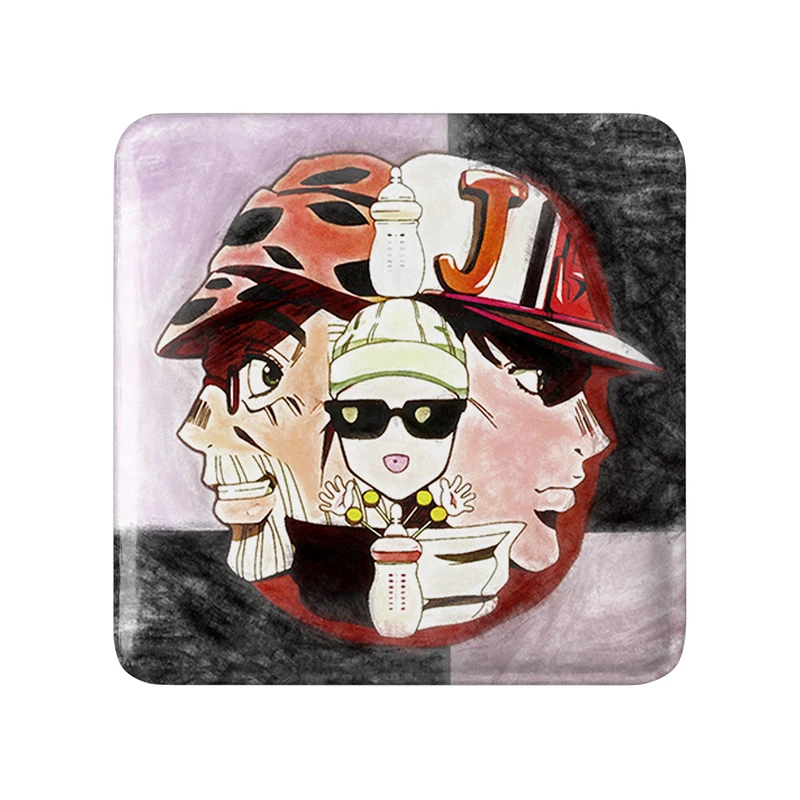 مگنت خندالو طرح جوتارو و جوزف سان انیمه جوجو Jojo کد 11514