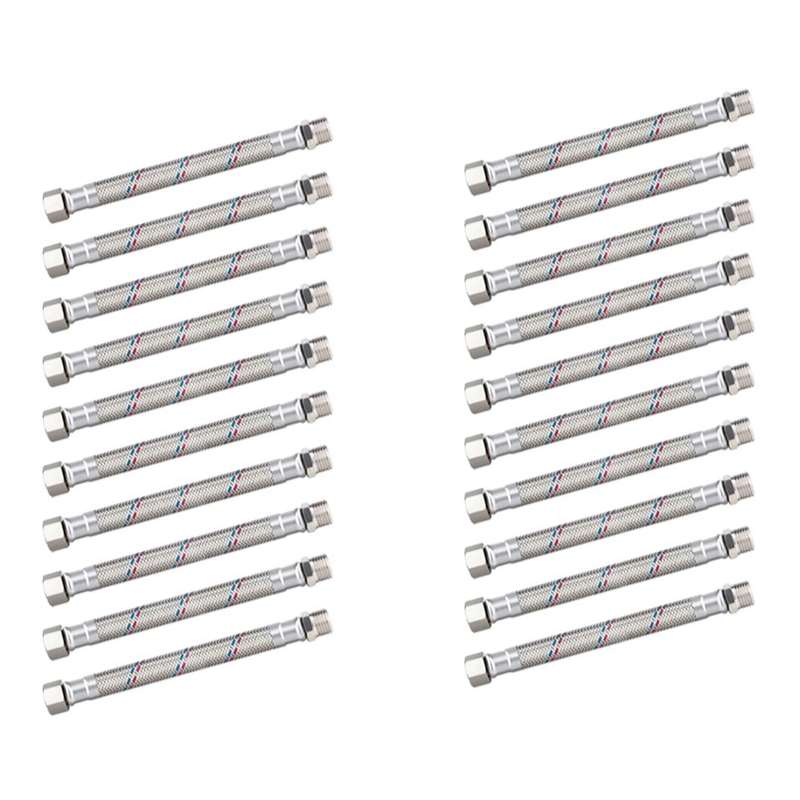 شلنگ پکیج مدل حصیری مهره برنجی  3/4بسته 20عددی