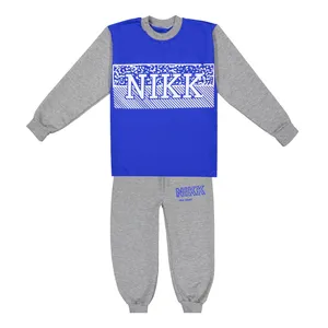 ست تی شرت و شلوار پسرانه مدل نیک کد 3462