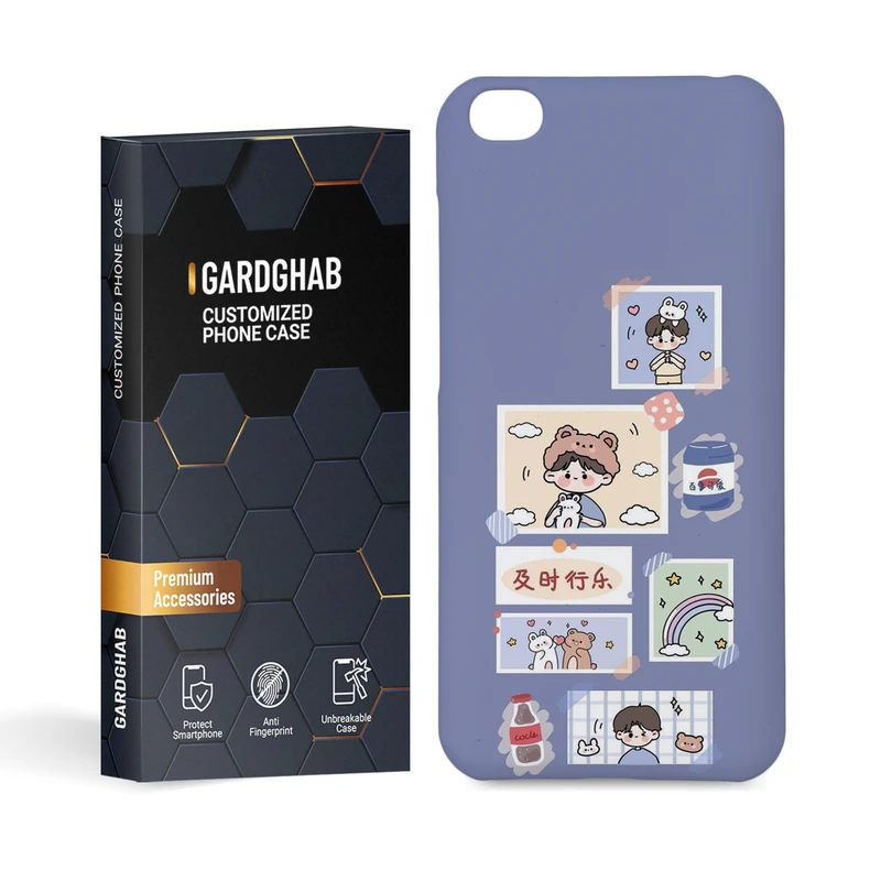 کاور گارد قاب مدل فانتزی مناسب برای گوشی موبایل شیائومی Redmi go