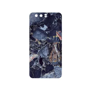 MAHOOT Broken black marble Cover Sticker for Honor 9