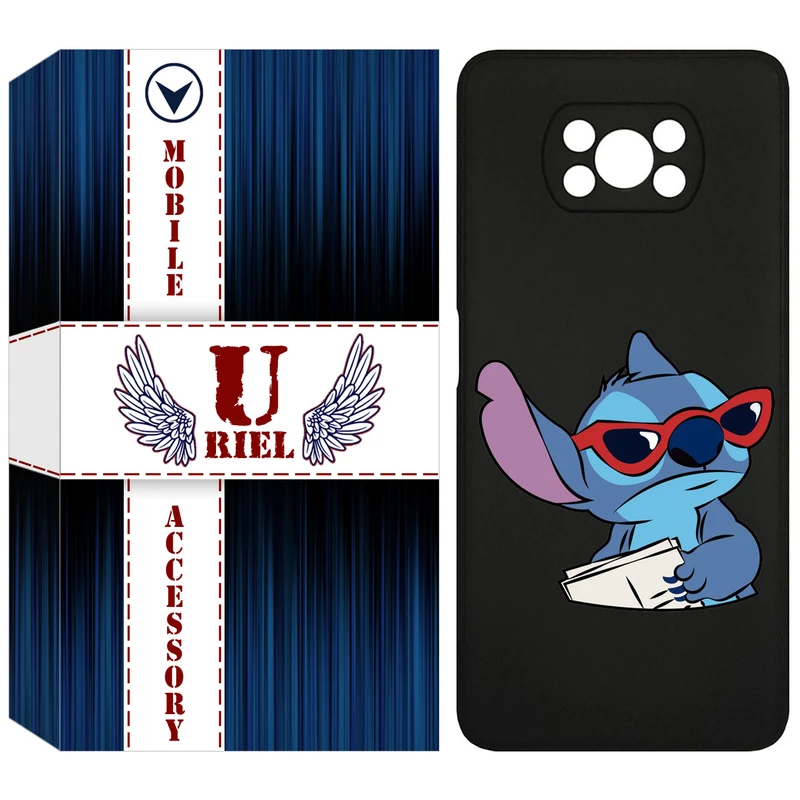 کاور یوریل مدل KSH کد 69 طرح  استیچ مناسب برای گوشی موبایل شیائومی Poco X3 / Poco X3 Pro