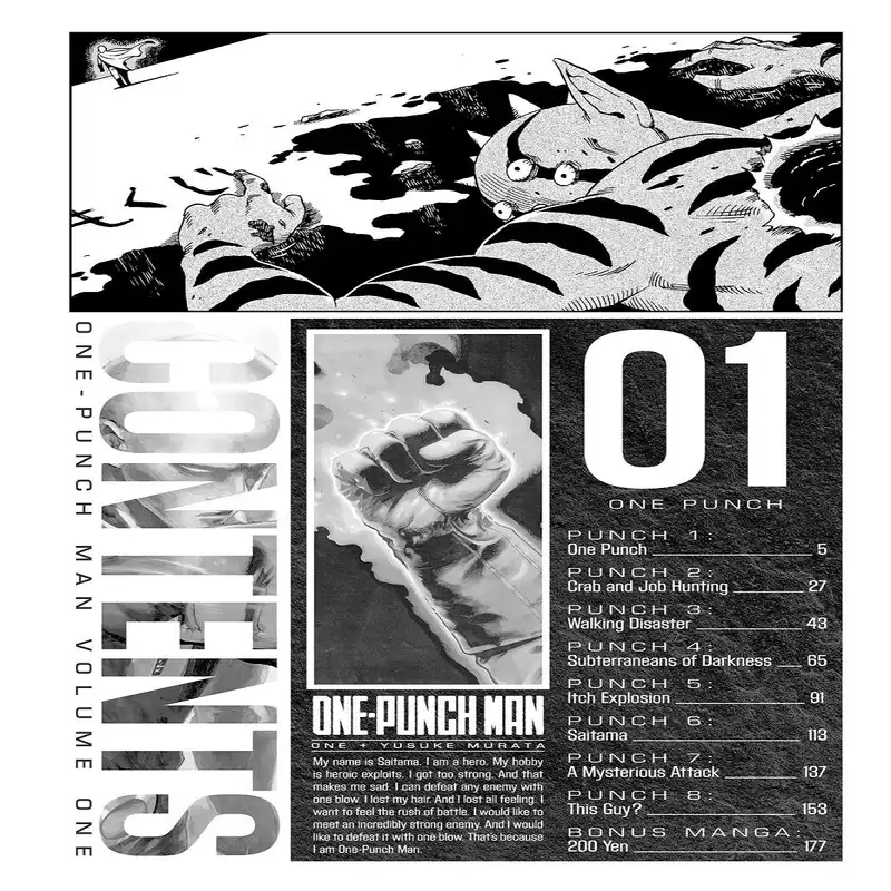 مجله One Punch Man 1 سپتامبر 2015