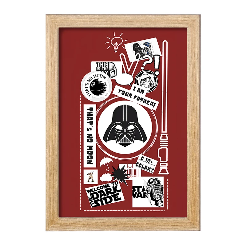 تابلو خندالو مدل جنگ ستارگان (Star Wars) کد F11053