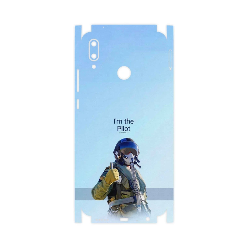 برچسب پوششی ماهوت مدل Pilot-FullSkin مناسب برای گوشی موبایل هوآوی Y9 2019