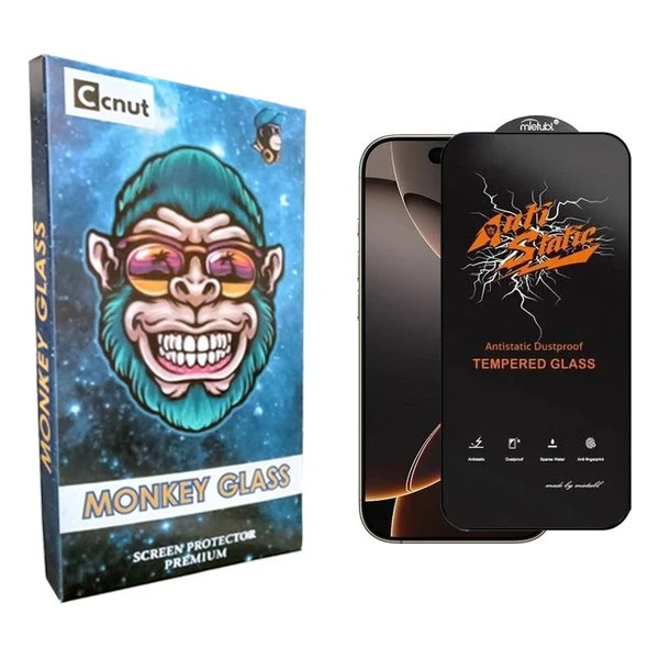 محافظ صفحه نمایش کوکونات مدل mnk Antistatic مناسب برای گوشی موبایل اپل iPhone 16 Pro Max