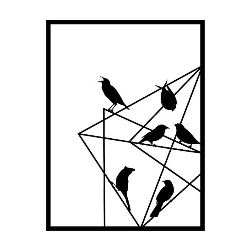 استیکر مدل پرنده