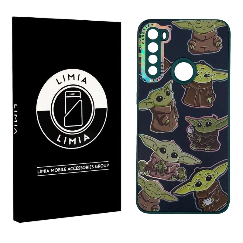 کاور لیمیا مدل فانتزی لنزدار طرح عروسکی شبرنگی مناسب برای گوشی موبایل شیائومی Redmi Note 8