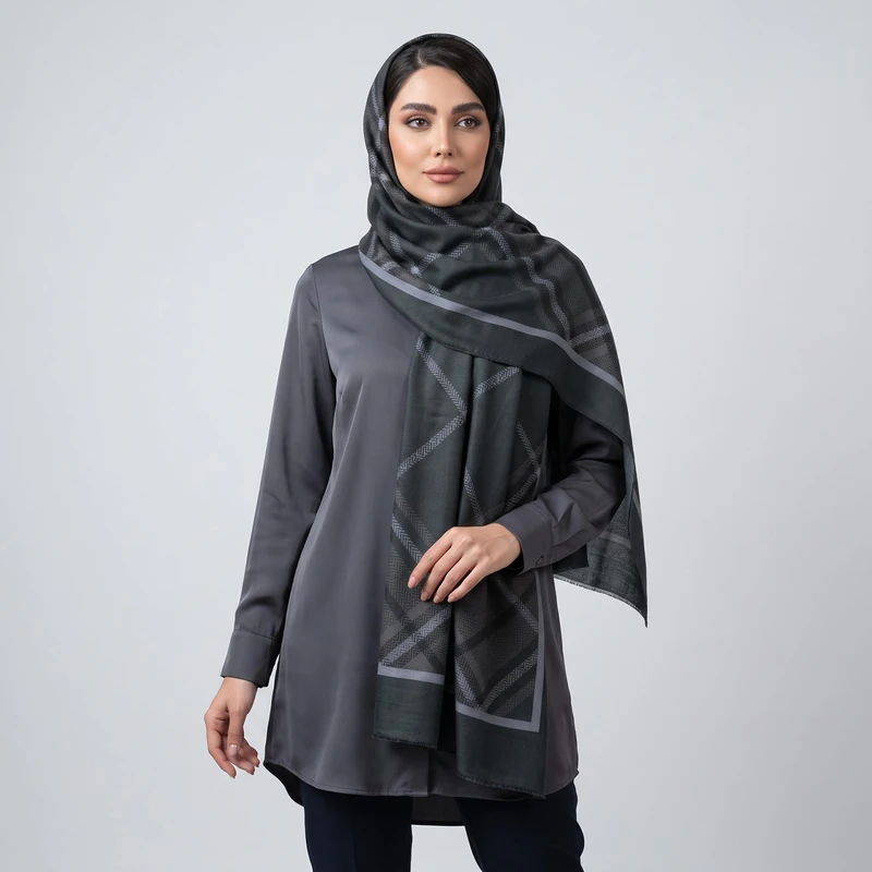 شال زنانه آنالیا مدل نخی کد 2888