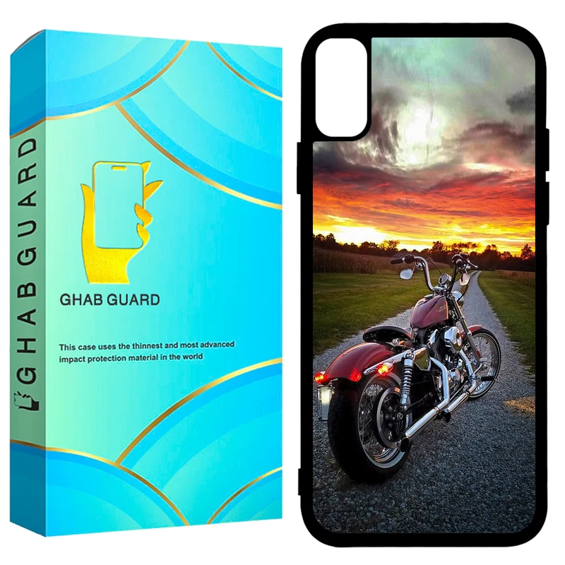 کاور قاب گارد طرح موتور مدل GCHPX مناسب برای گوشی موبایل اپل iPhone X / XS