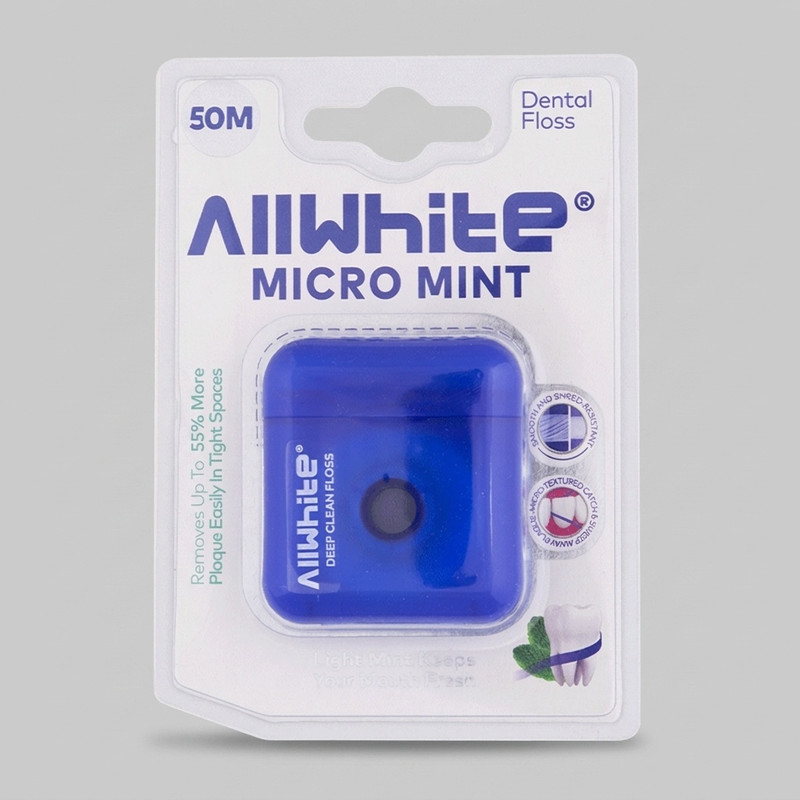نخ دندان آل وایت مدل Micro Mint