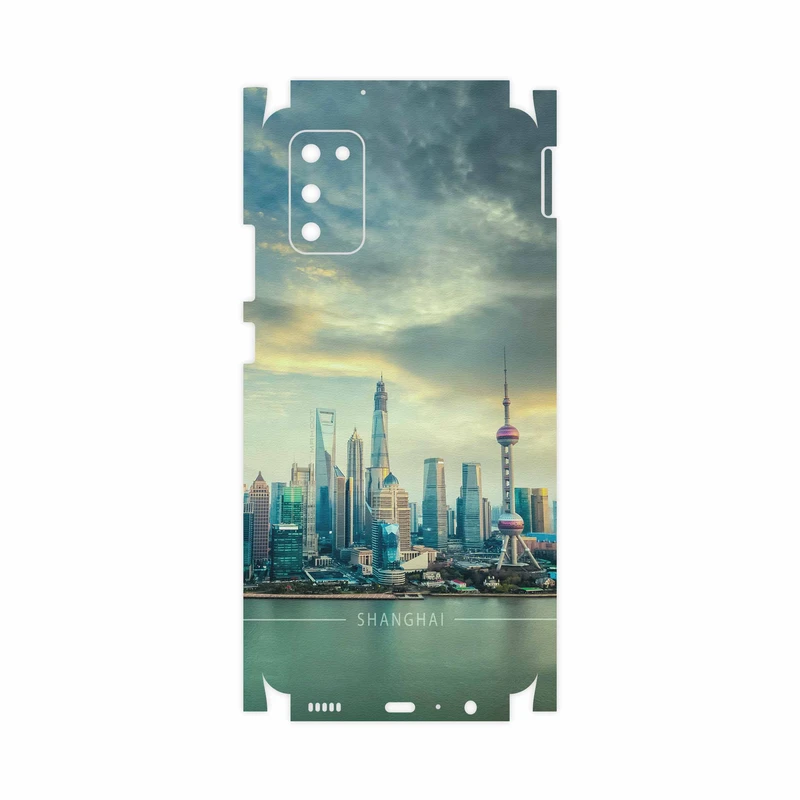 برچسب پوششی ماهوت مدل Shanghai City-FullSkin مناسب برای گوشی موبایل سامسونگ Galaxy A02S
