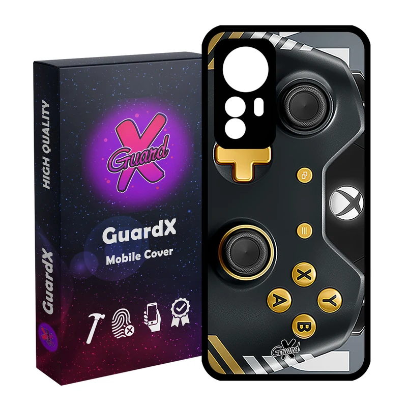 کاور گارد ایکس طرح XBox Conroller مدل Glass10090 مناسب برای گوشی موبایل شیائومی Mi 12/Mi 12X/Mi 12S