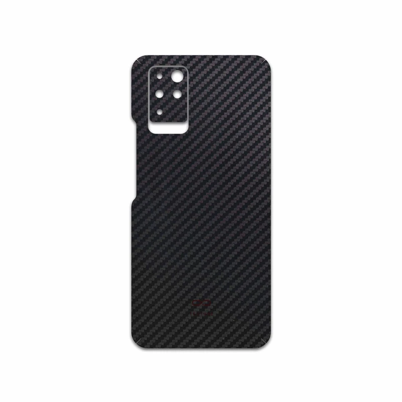 برچسب پوششی ماهوت مدل Carbon-Fiber مناسب برای گوشی موبایل اینفینیکس Note 10