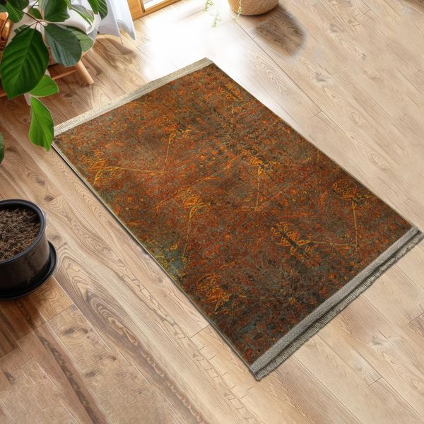پادری طرح مستطیل کد E23 سایز 80×50 سانتی متر