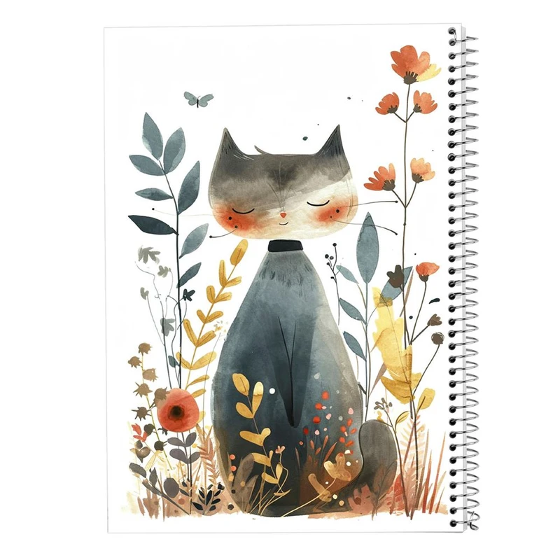 دفتر ژورنال نویسی 50 برگ مدوپد مدل نقطه ای طرح موجودات فانتزی کد DF16962