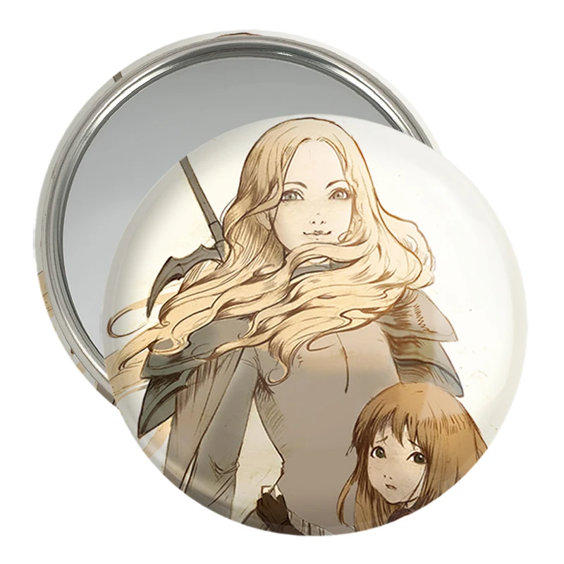 آینه جیبی خندالو مدل ترسا و کلر انیمه کلیمور کد 33476