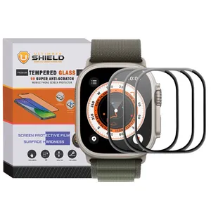 Ultimate Shield PMA-UL Nano Screen Protector suitable for Apple Watch Ultra / Ultra 2 49mm Pack of 3