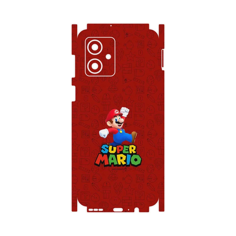 برچسب پوششی ماهوت مدل Super_Mario_Game-FullSkin مناسب برای گوشی موبایل موتورولا Moto G54