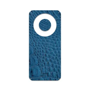 MAHOOT Blue-Crocodile-Leather Cover Sticker for Honor X9c Smart