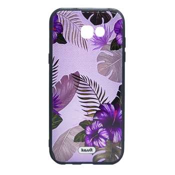 کاور طرح Purple Flowers مدل NN مناسب برای گوشی موبایل سامسونگ Galaxy A720