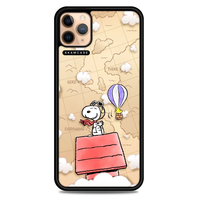 کاور آکام مدل AMC-WA11PRO-SNOOPY-24 مناسب برای گوشی موبایل اپل iPhone 11 Pro