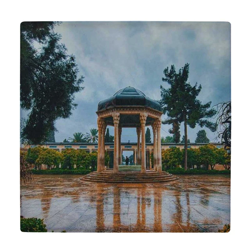  زیر لیوانی  طرح آرامگاه حافظ کد    6227615_5788