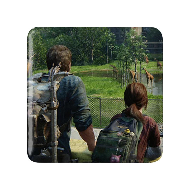 مگنت خندالو طرح بازی د لست آف آس The Last Of Us مدل مربعی کد 30093