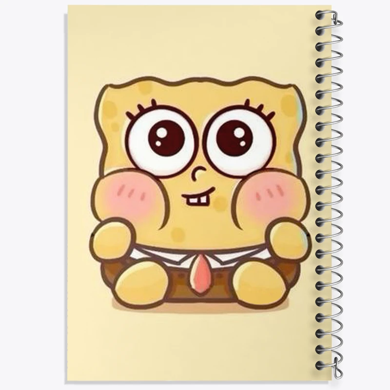 دفتر مشق 100 برگ خندالو طرح باب اسفنجی کد N1834