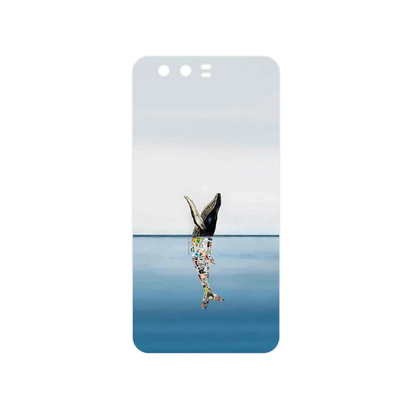 برچسب پوششی ماهوت مدل Collage of Sea Trash مناسب برای گوشی موبایل آنر 9