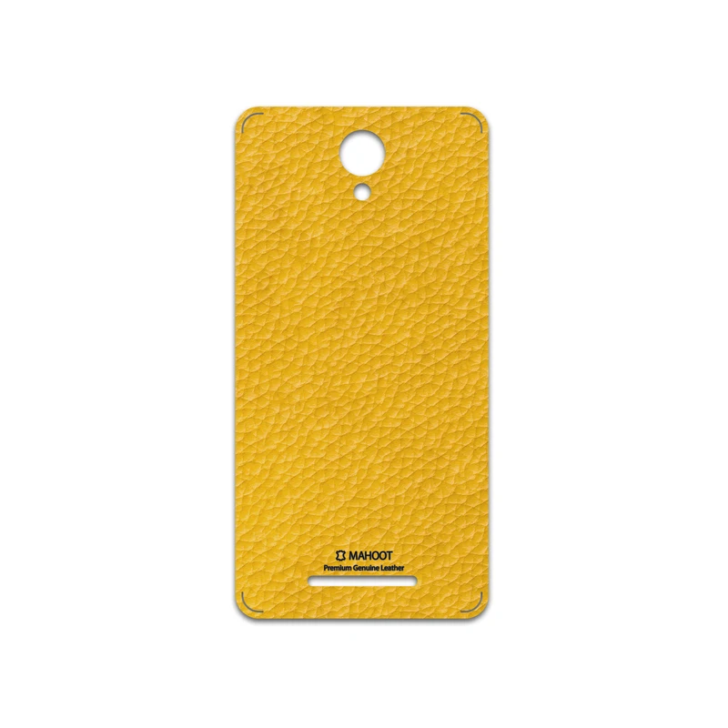 برچسب پوششی ماهوت مدل Mustard-Leather مناسب برای گوشی موبایل شیائومی Redmi Note 2