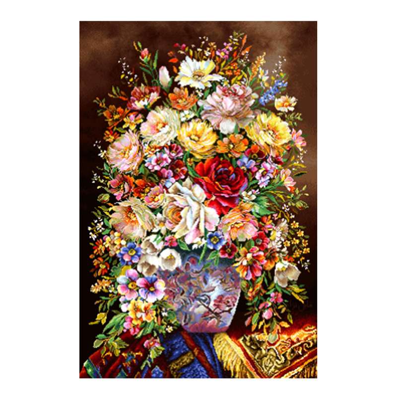 نخ و نقشه تابلوفرش مدل 25286 نخ و نقشه تابلوفرش مدل 25286