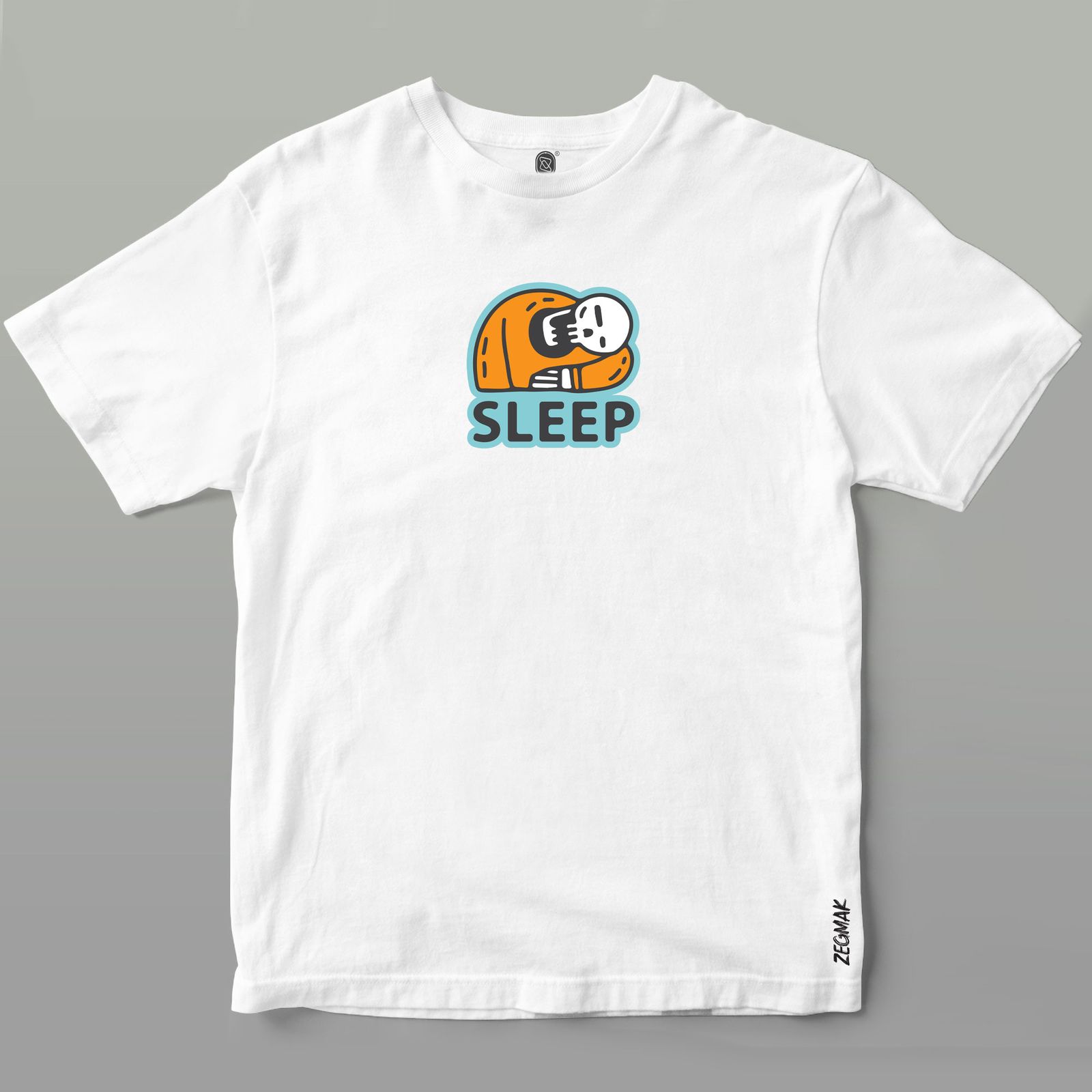 تی شرت آستین کوتاه مردانه زگماک مدل SLEEP -  - 2