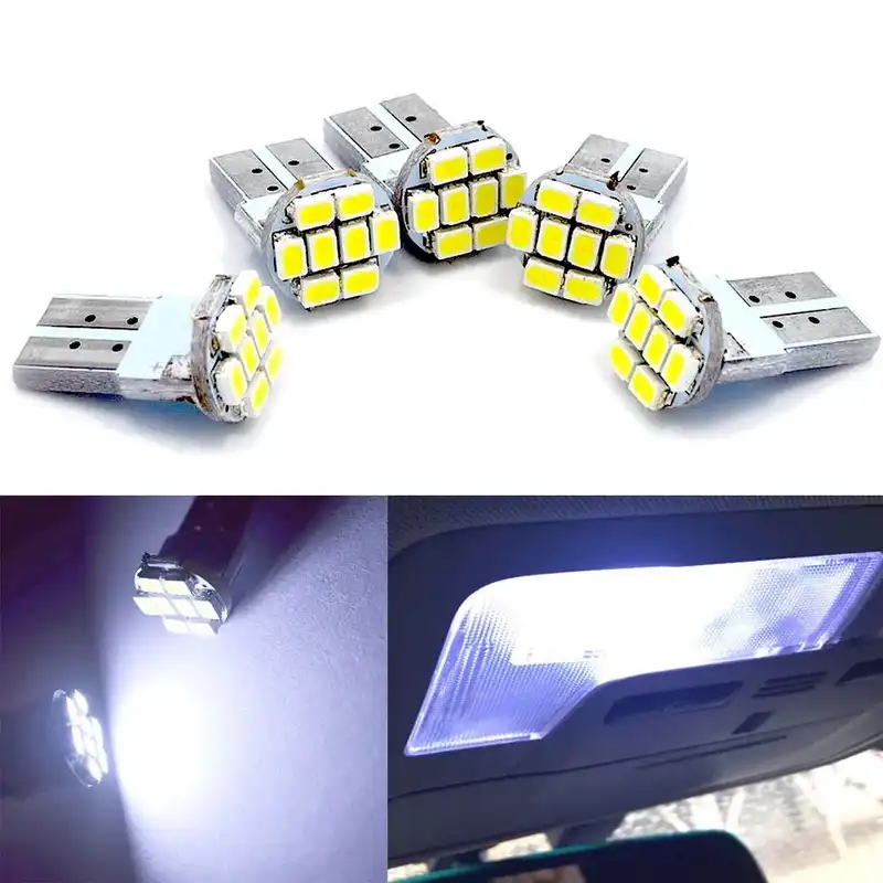 لامپ پلاک خودرو اچ اف دی مدل 8SMD بسته دو عددی