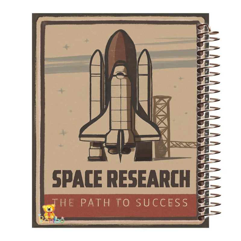 دفتر نقاشی 50 برگ بانیبو مدل مریخ کد 1210