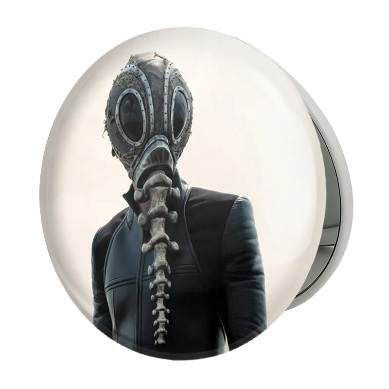 آینه جیبی خندالو طرح سریال سندمن مرد شنی Sandman مدل تاشو کد 29749